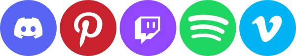 Achat Followers Likes Vues Discord Pinterest Twitch Spotify Vimeo