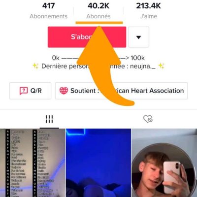 Abonnés Compte TikTok